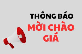 THÔNG BÁO THU THẬP BÁO GIÁ