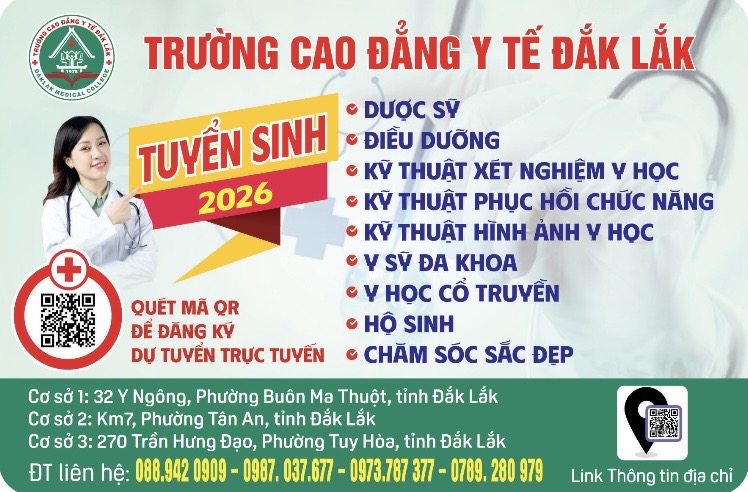 THÔNG BÁO TUYỂN SINH 2026